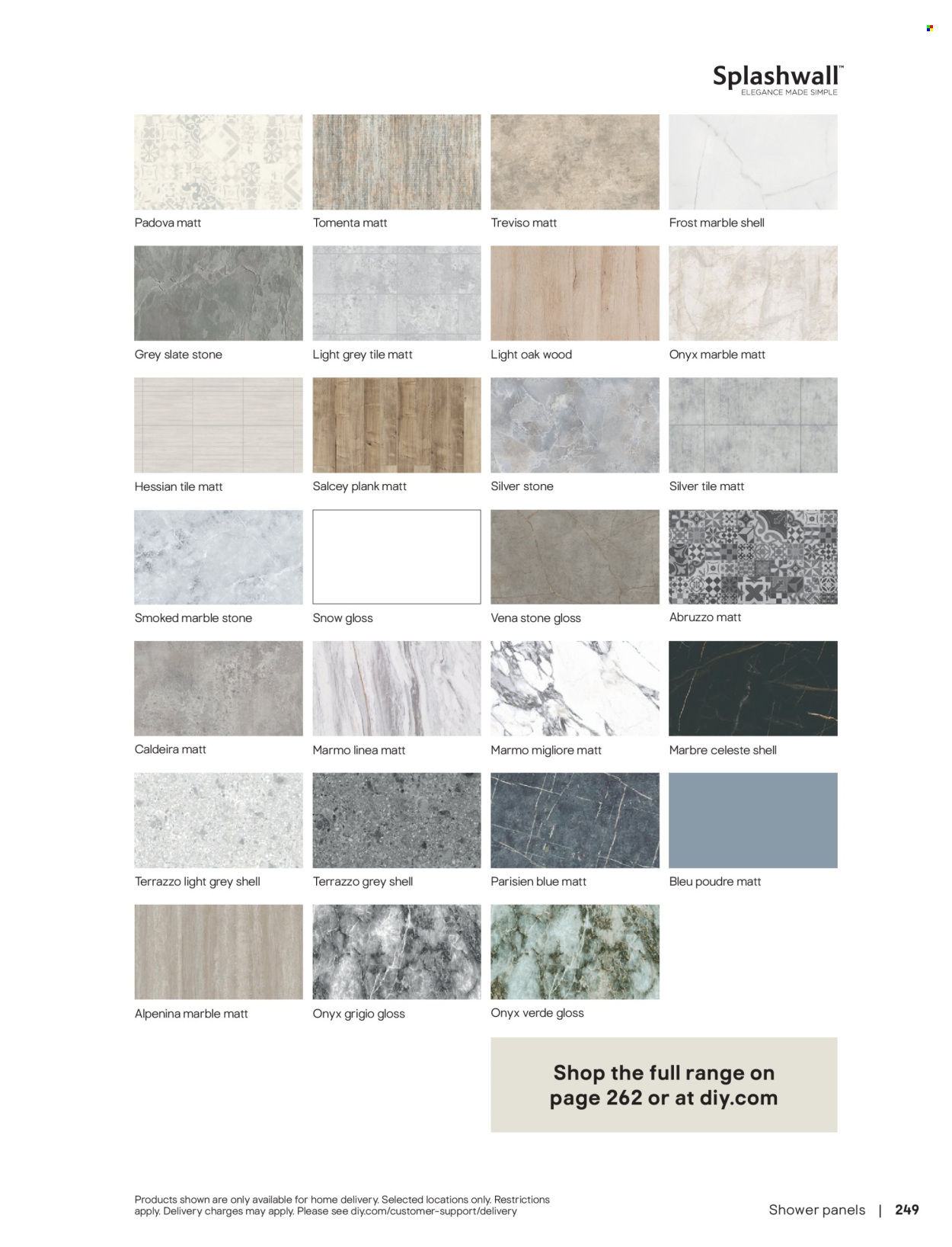B&Q offer. Page 249