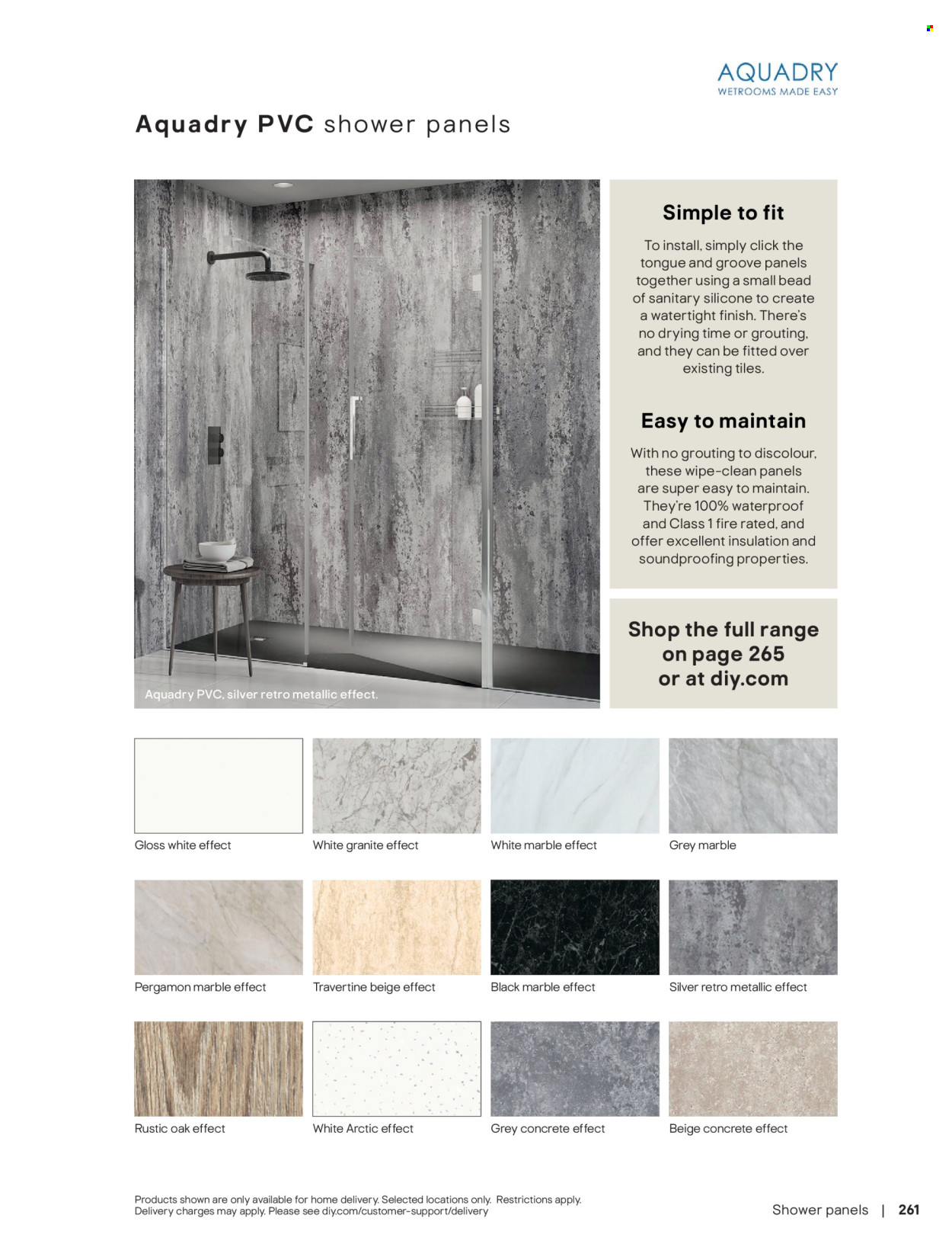 B&Q offer. Page 261