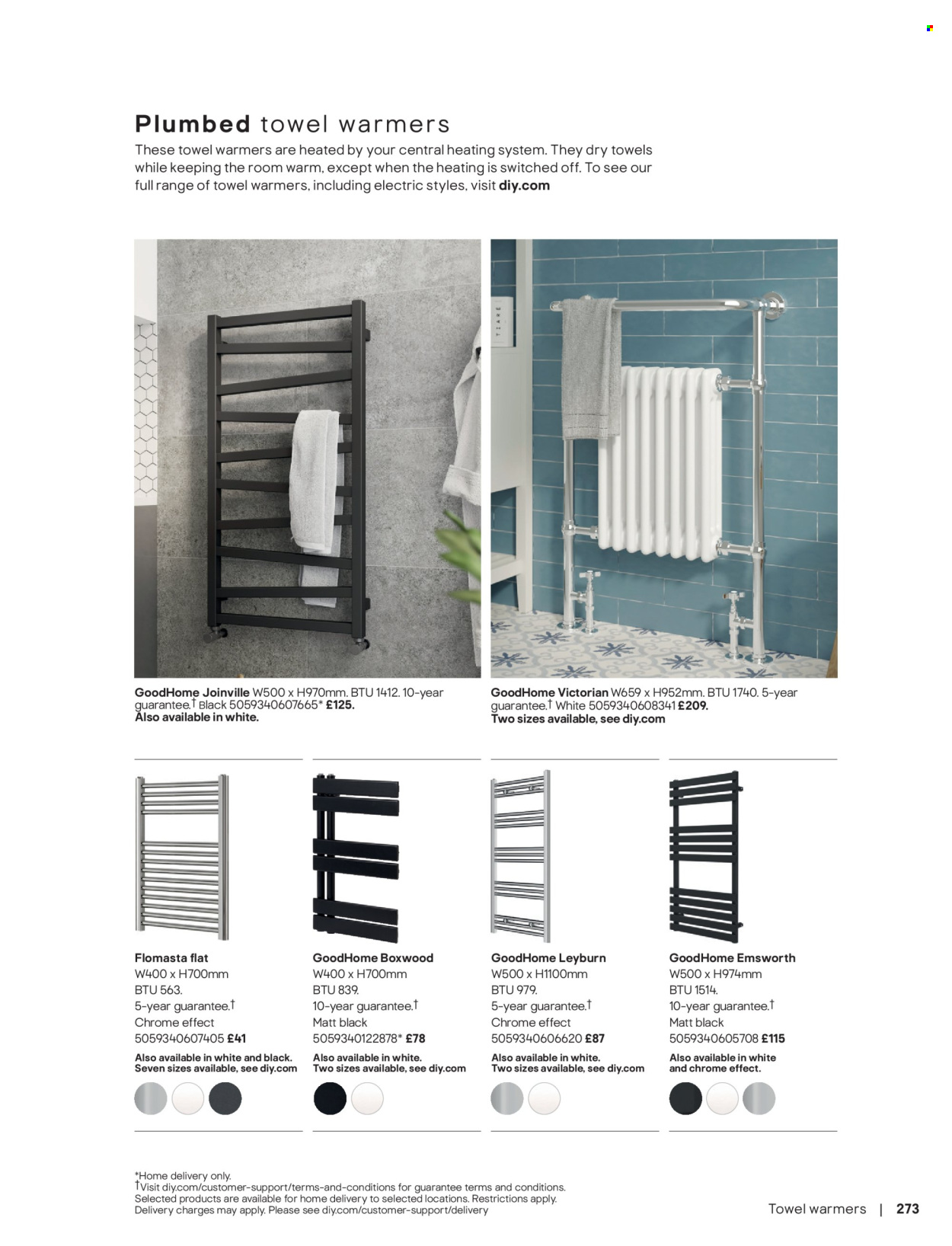 B&Q offer. Page 273