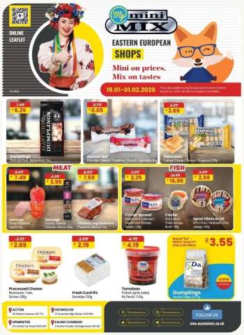 MyMINIMIX offer  - 19/01/2026 - 01/02/2026.