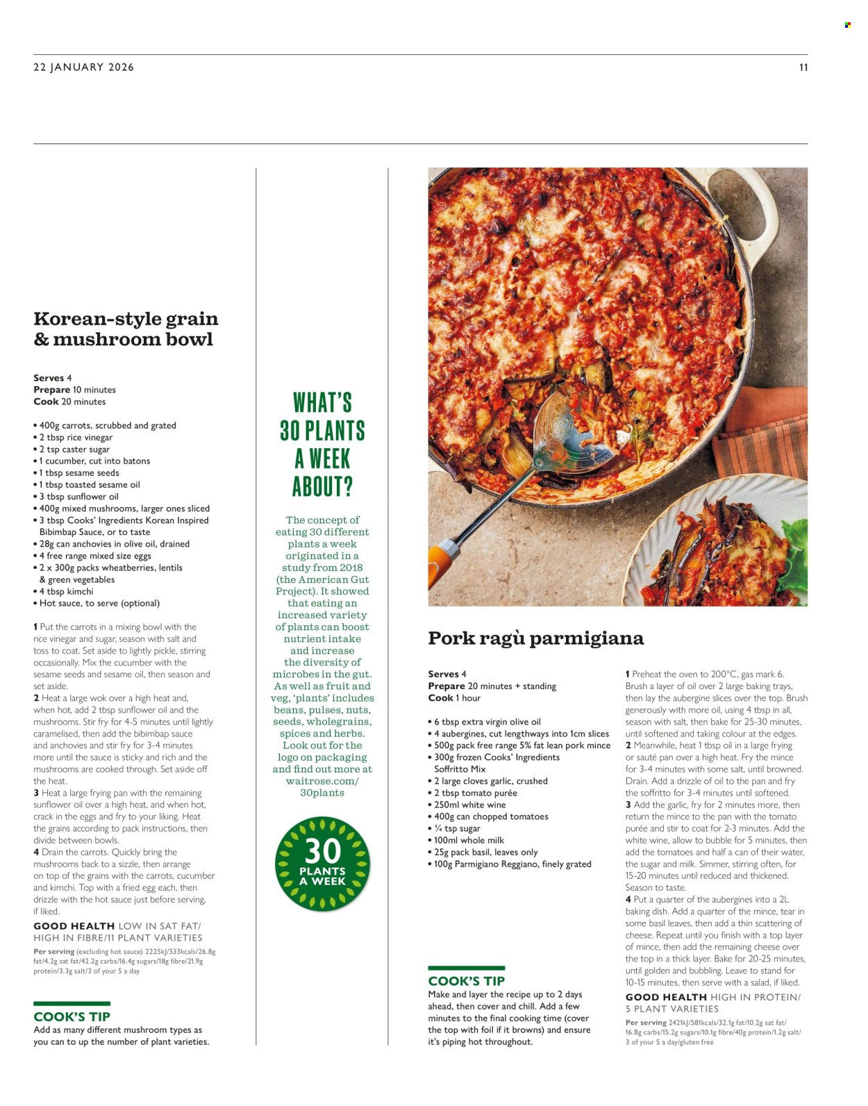 Waitrose offer. Page 11