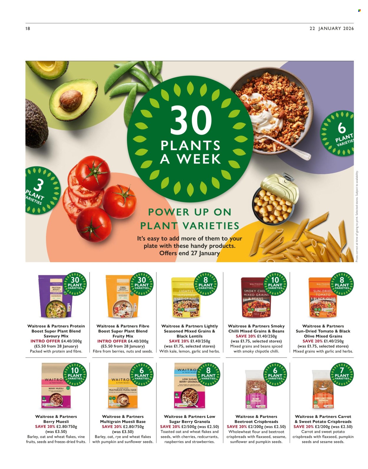 Waitrose offer. Page 18