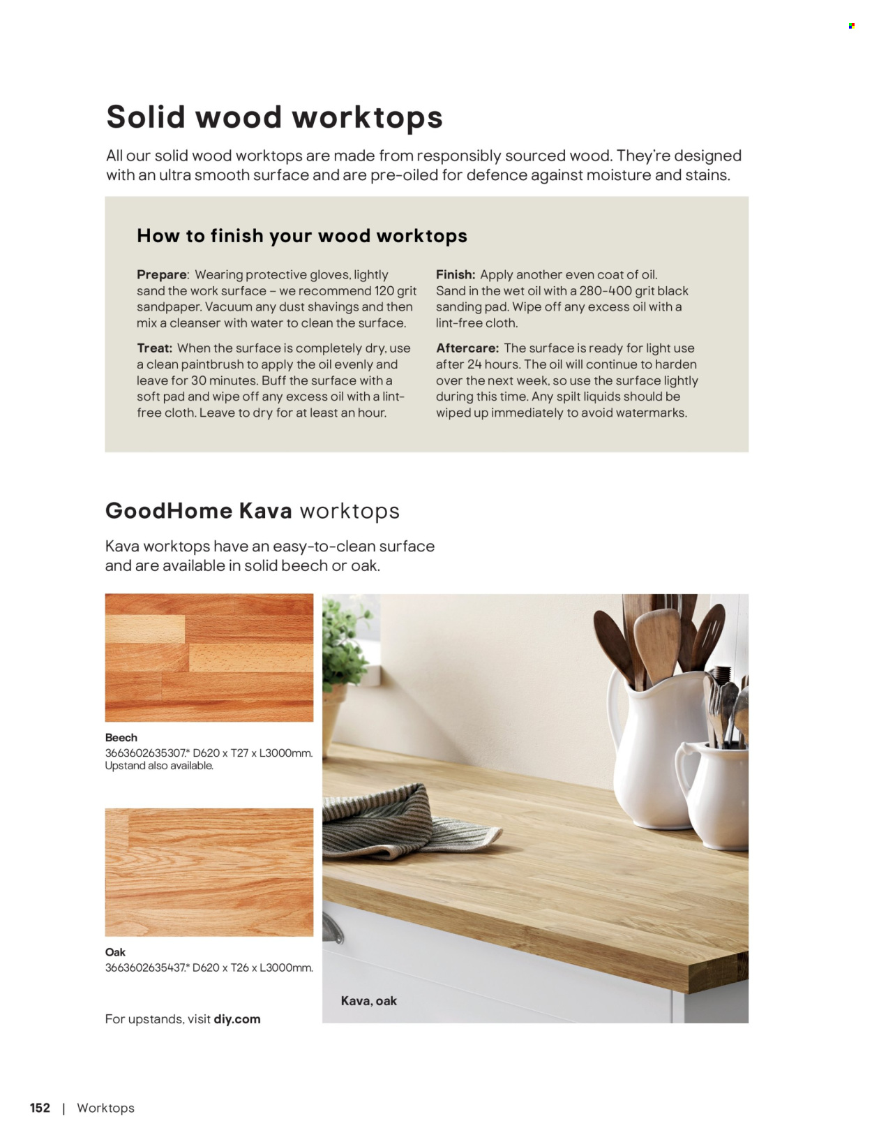 B&Q offer. Page 152