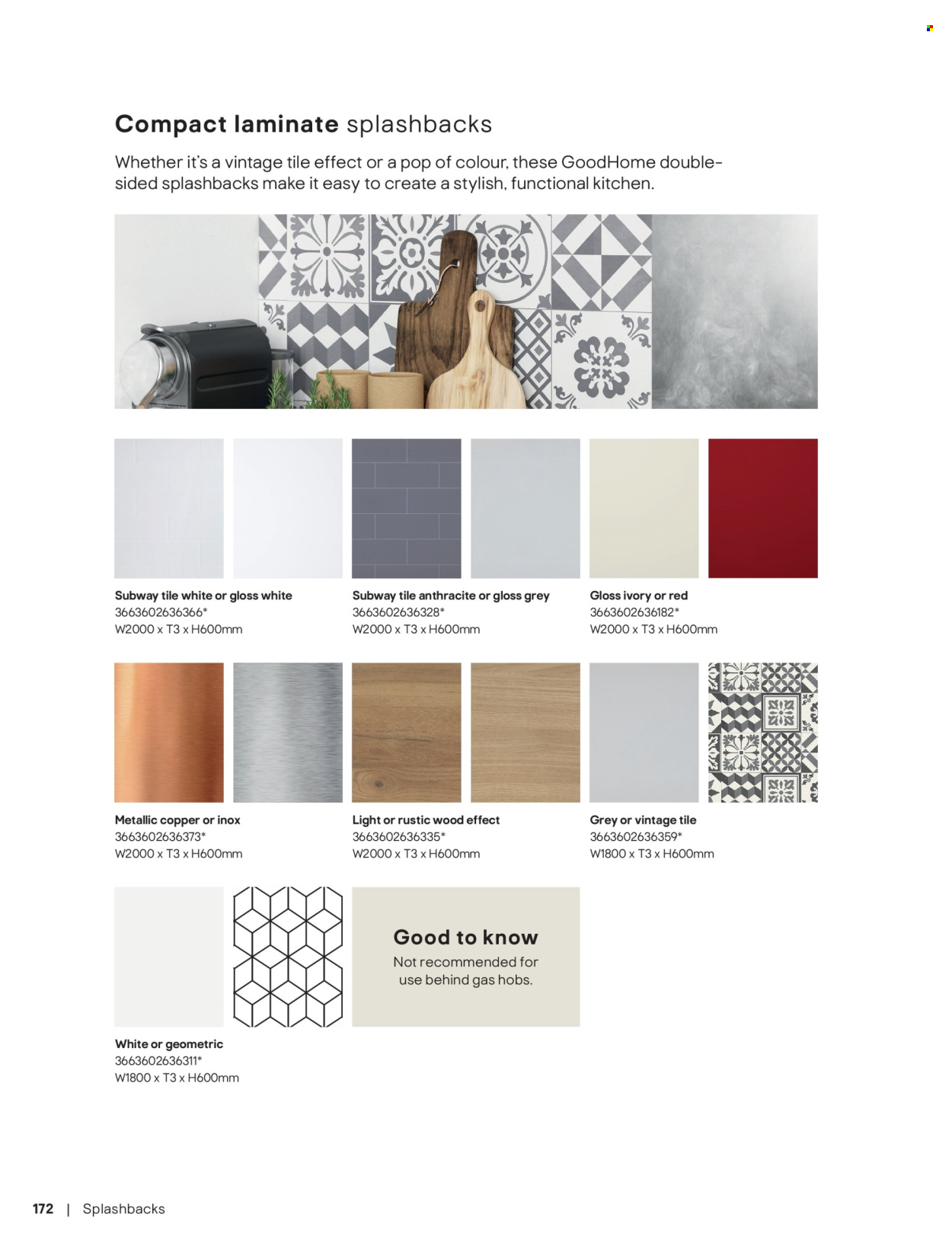 B&Q offer. Page 172
