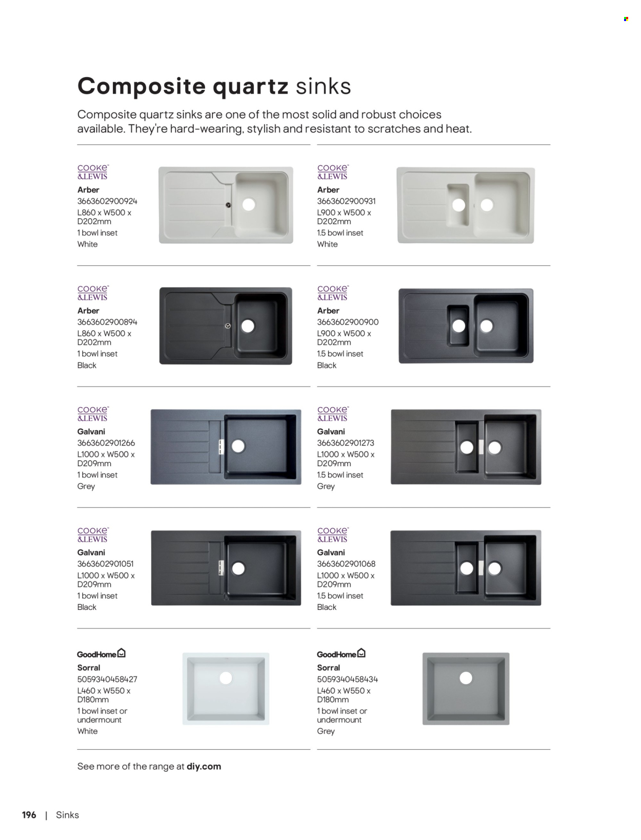 B&Q offer. Page 196