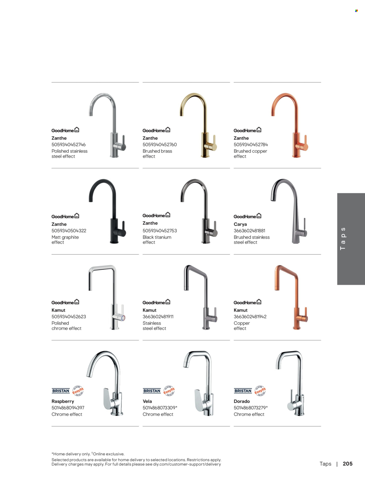 B&Q offer. Page 205