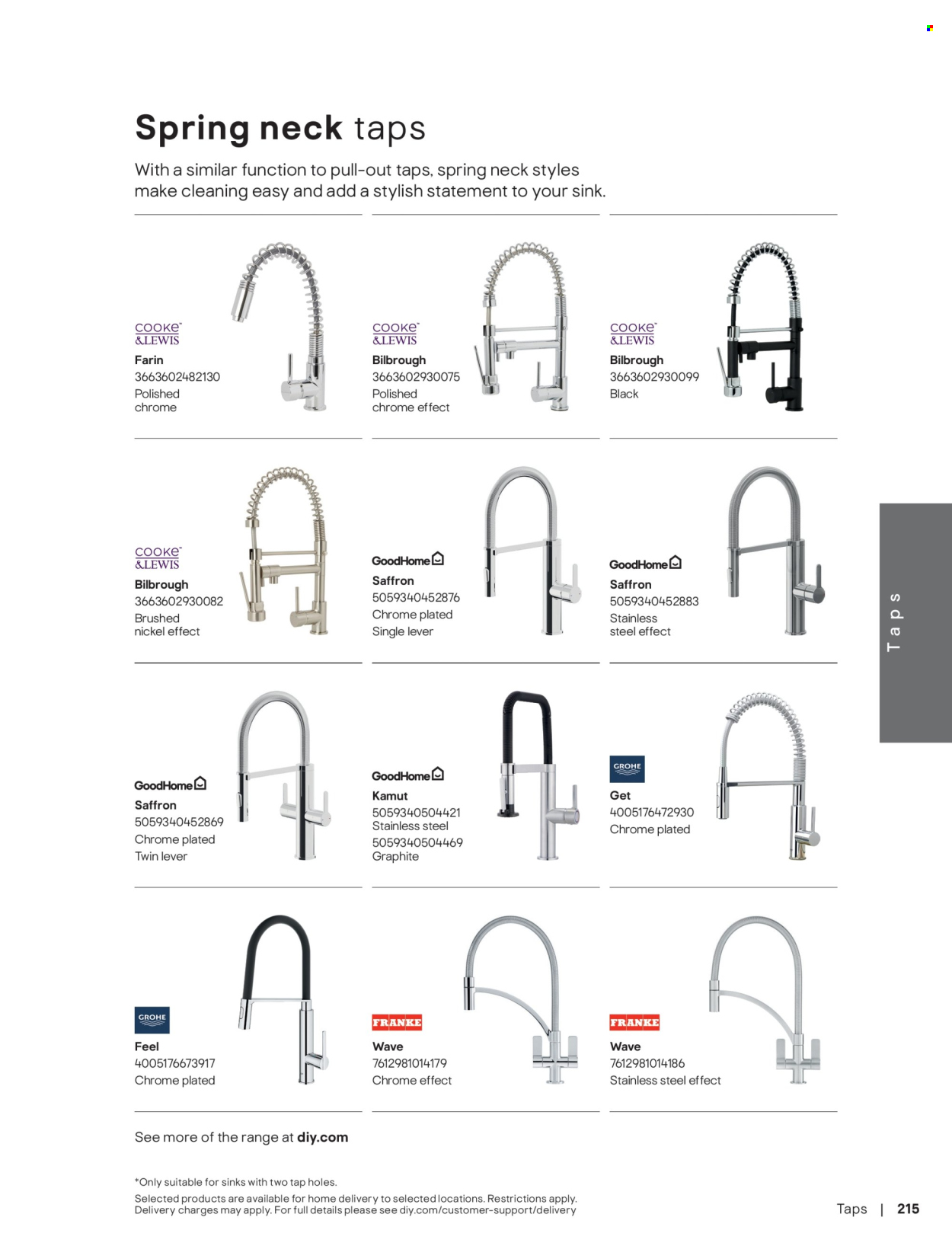 B&Q offer. Page 215