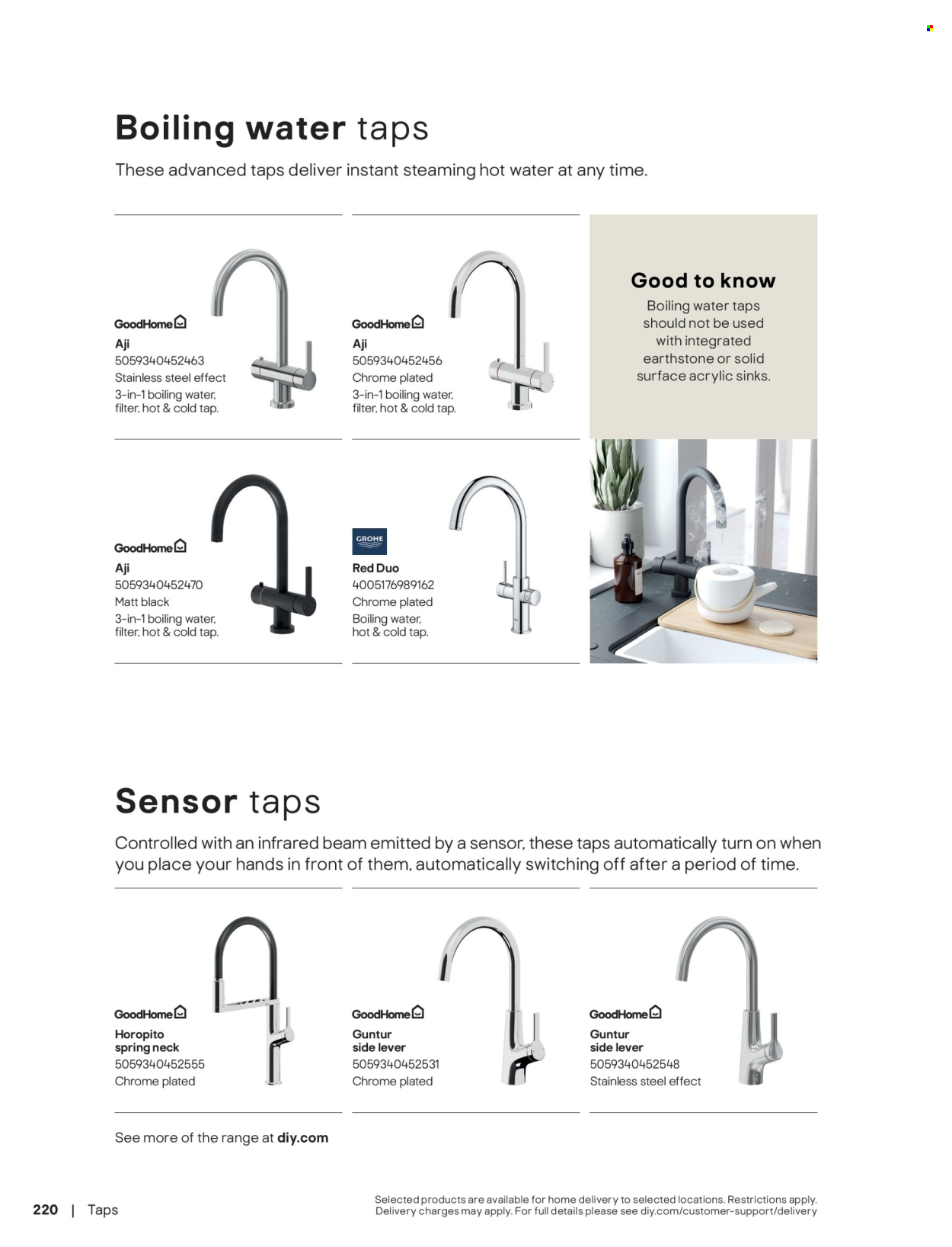 B&Q offer. Page 220