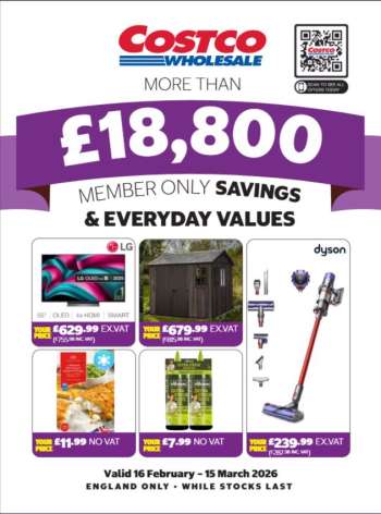 Costco offer  - 16/02/2026 - 15/03/2026.