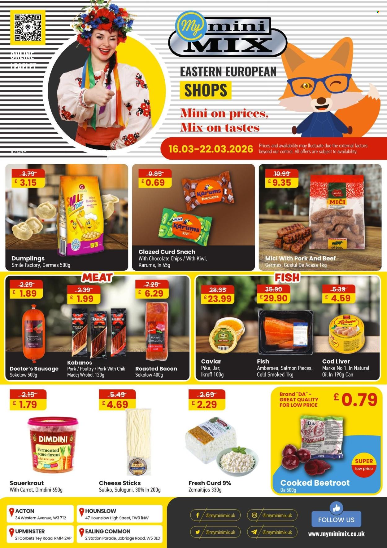 MyMINIMIX offer - 16/03/2026 - 22/03/2026. Page 1