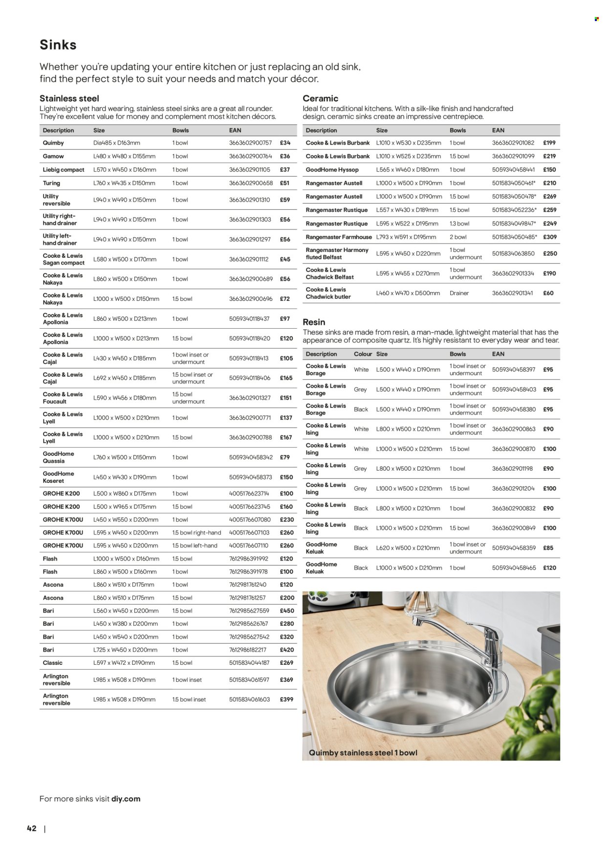 B&Q offer. Page 42