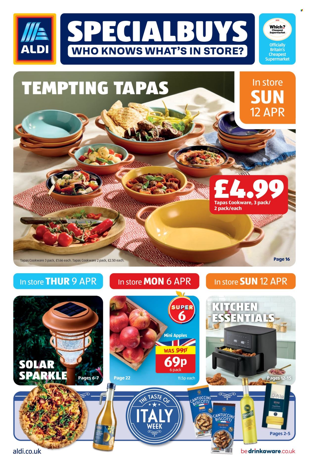 Aldi offer - 06/04/2026 - 12/04/2026. Page 1