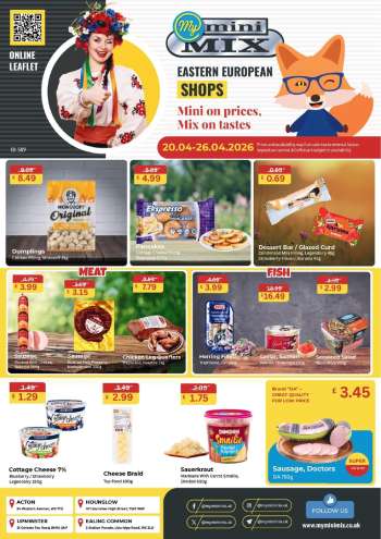 MyMINIMIX offer  - 20/04/2026 - 26/04/2026.