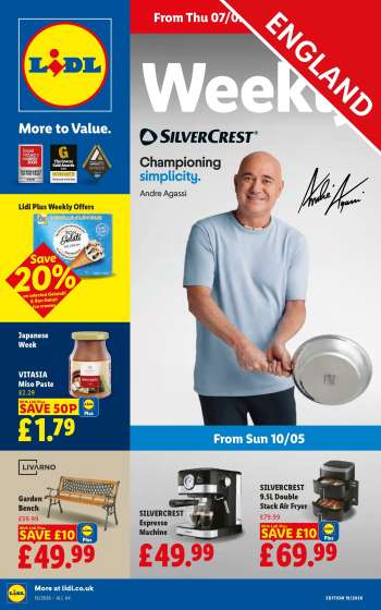 Lidl offer  - 07/05/2026 - 13/05/2026.