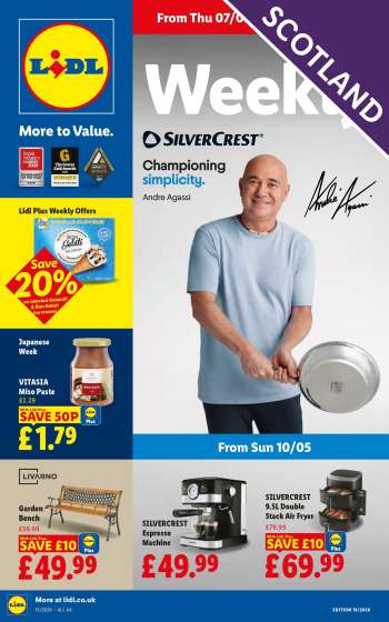 Lidl offer  - 07/05/2026 - 13/05/2026.