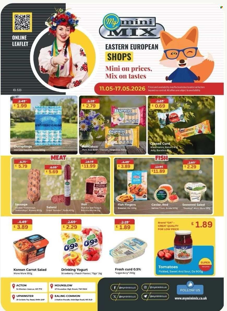 MyMINIMIX offer - 11/05/2026 - 17/05/2026. Page 1