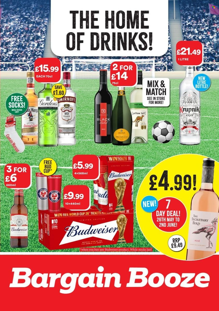 Bargain Booze offer - 26/05/2026 - 22/06/2026. Page 1