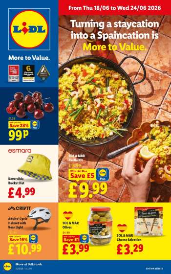 Lidl offer  - 18/06/2026 - 24/06/2026.