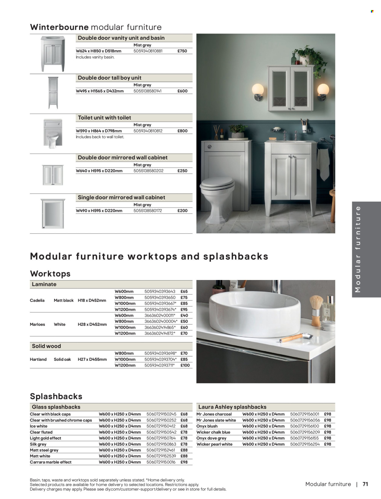 B&Q offer. Page 71