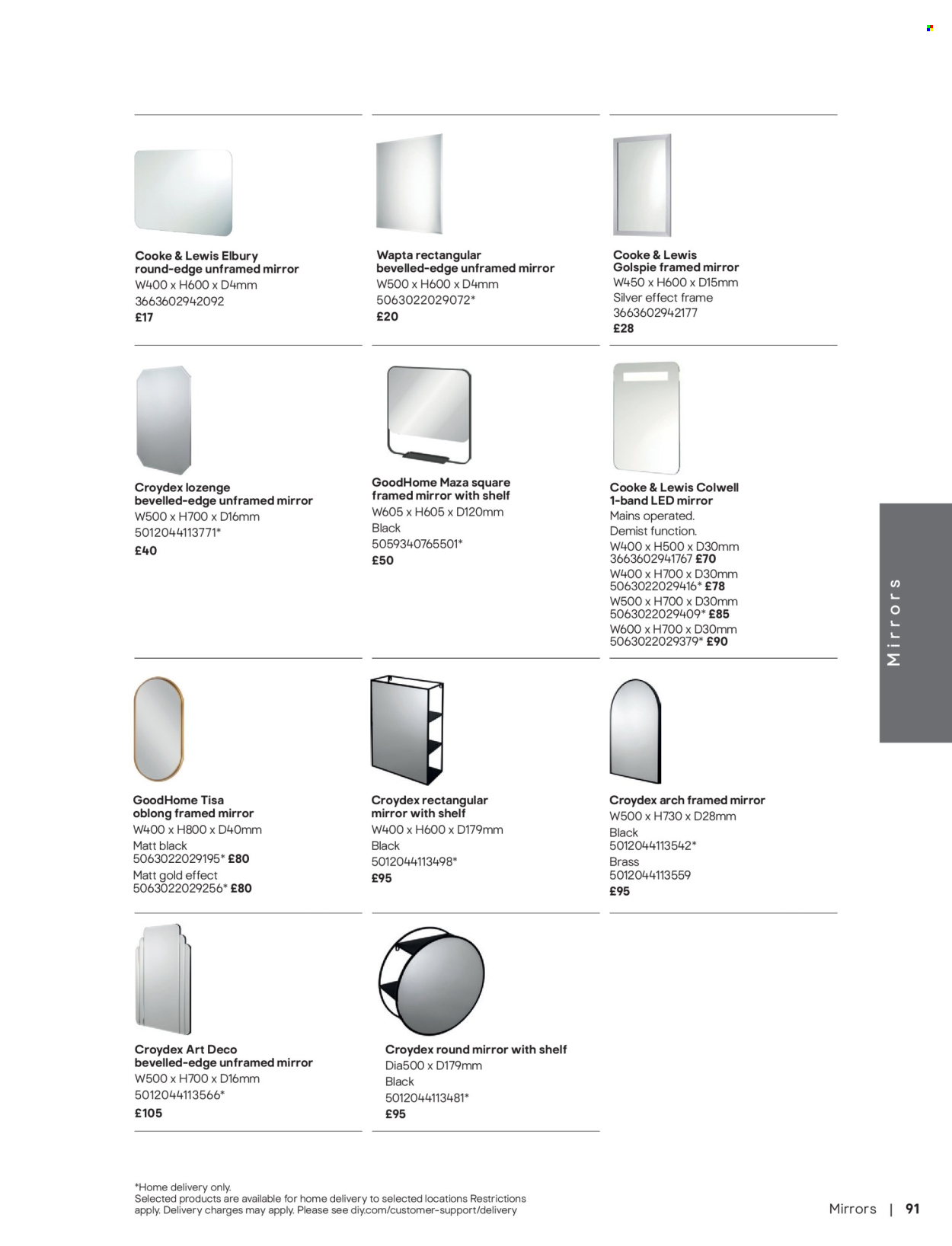 B&Q offer. Page 91