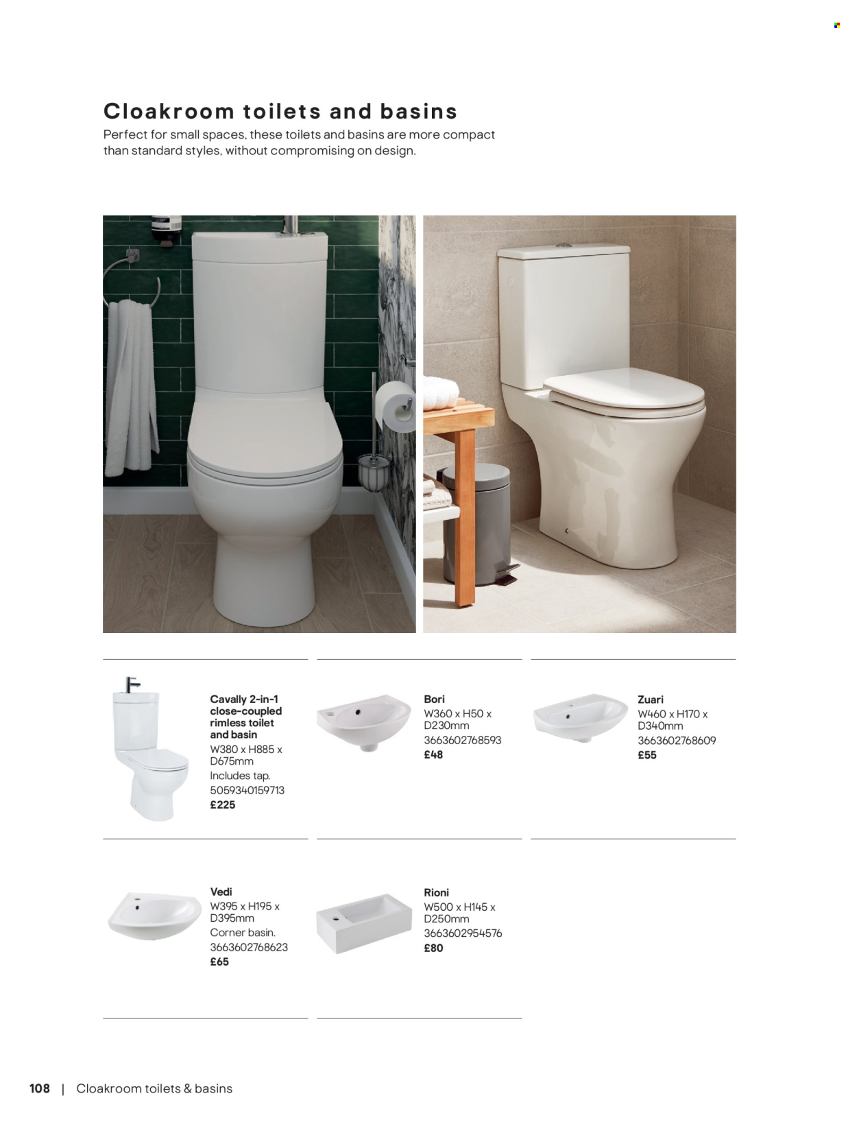 B&Q offer. Page 108