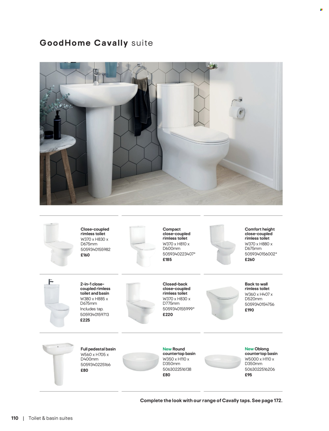 B&Q offer. Page 110