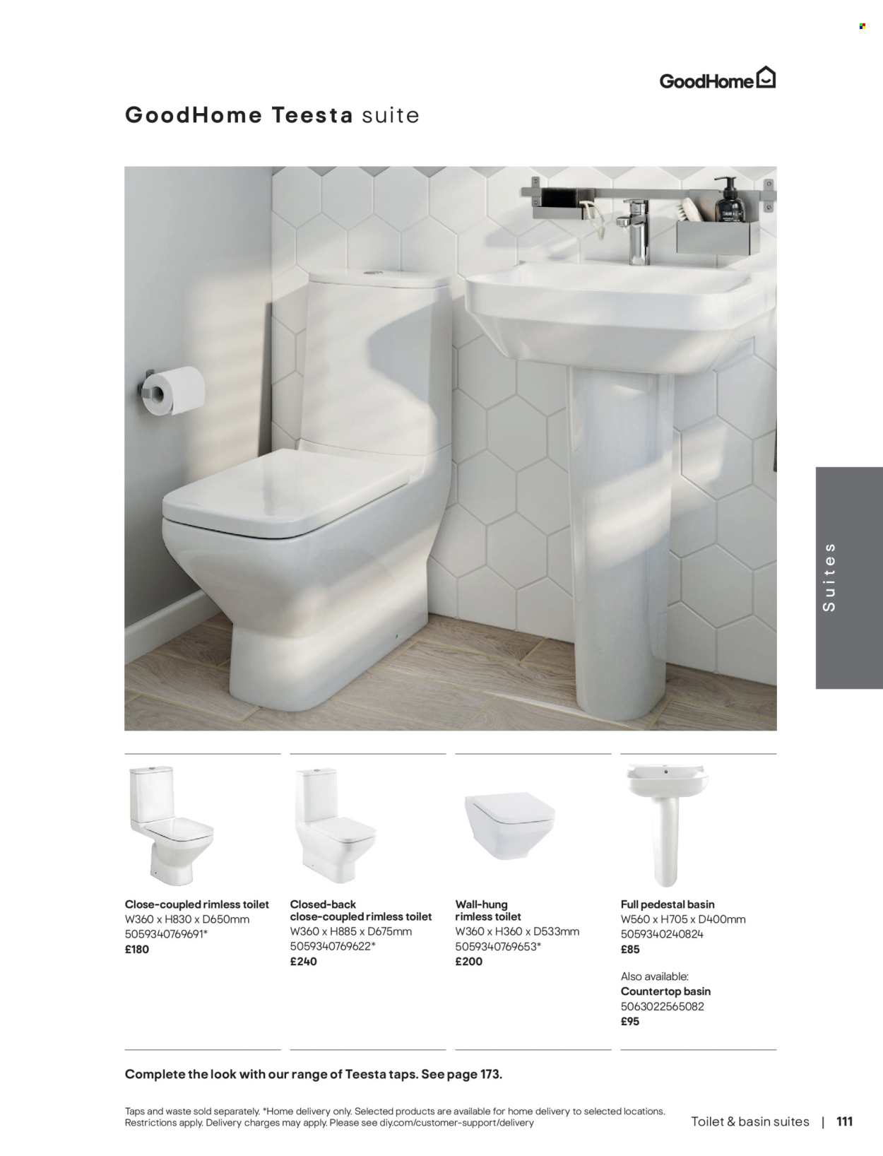 B&Q offer. Page 111