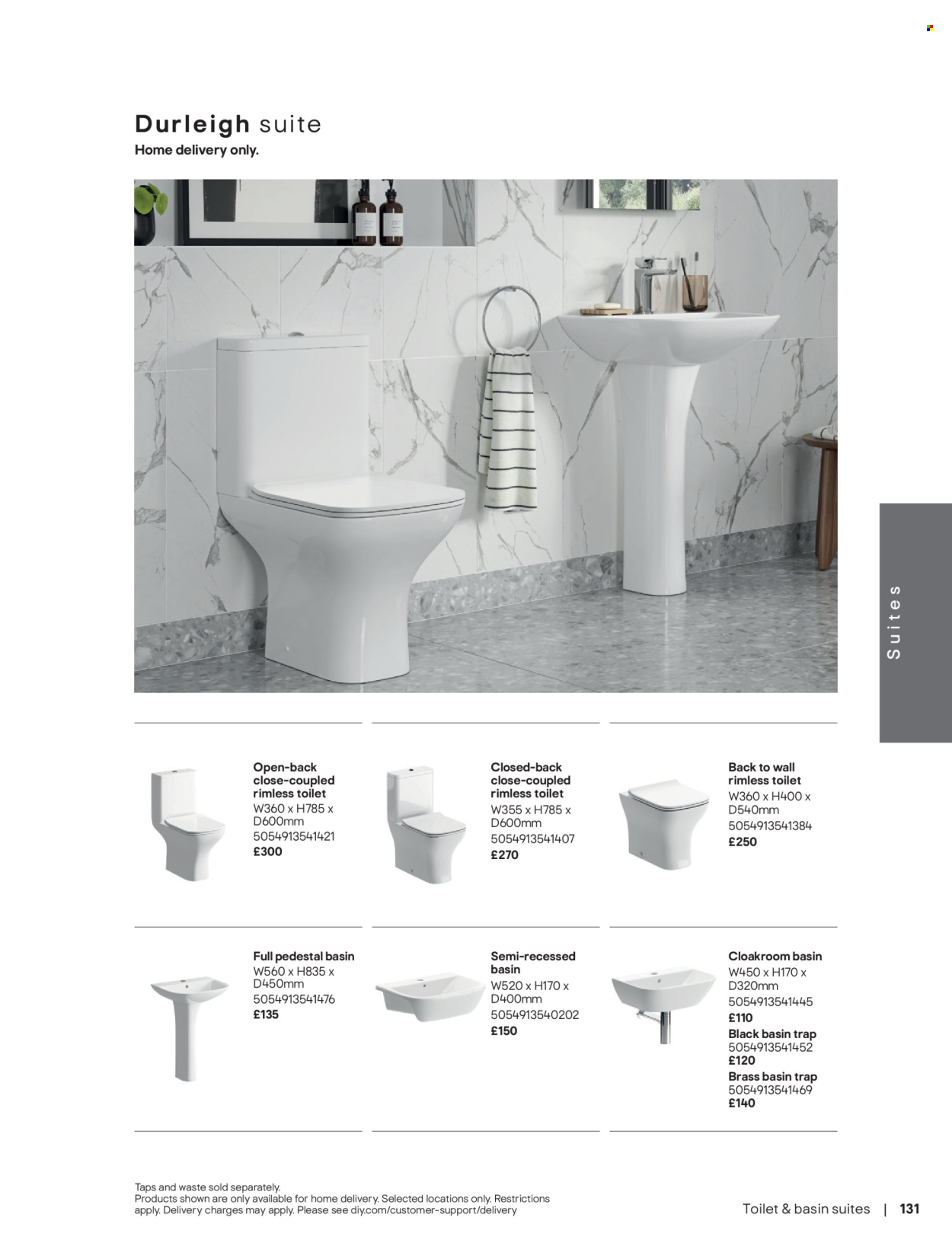 B&Q offer. Page 131