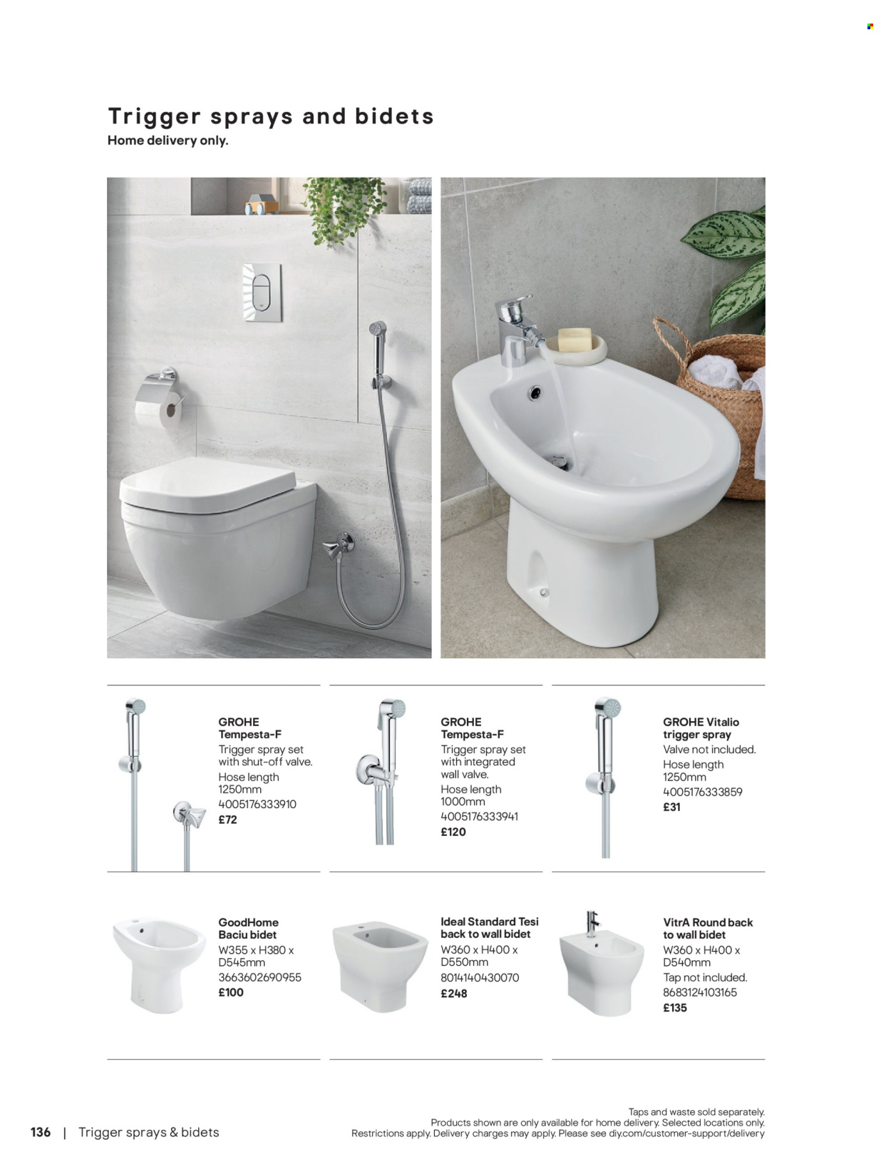 B&Q offer. Page 136