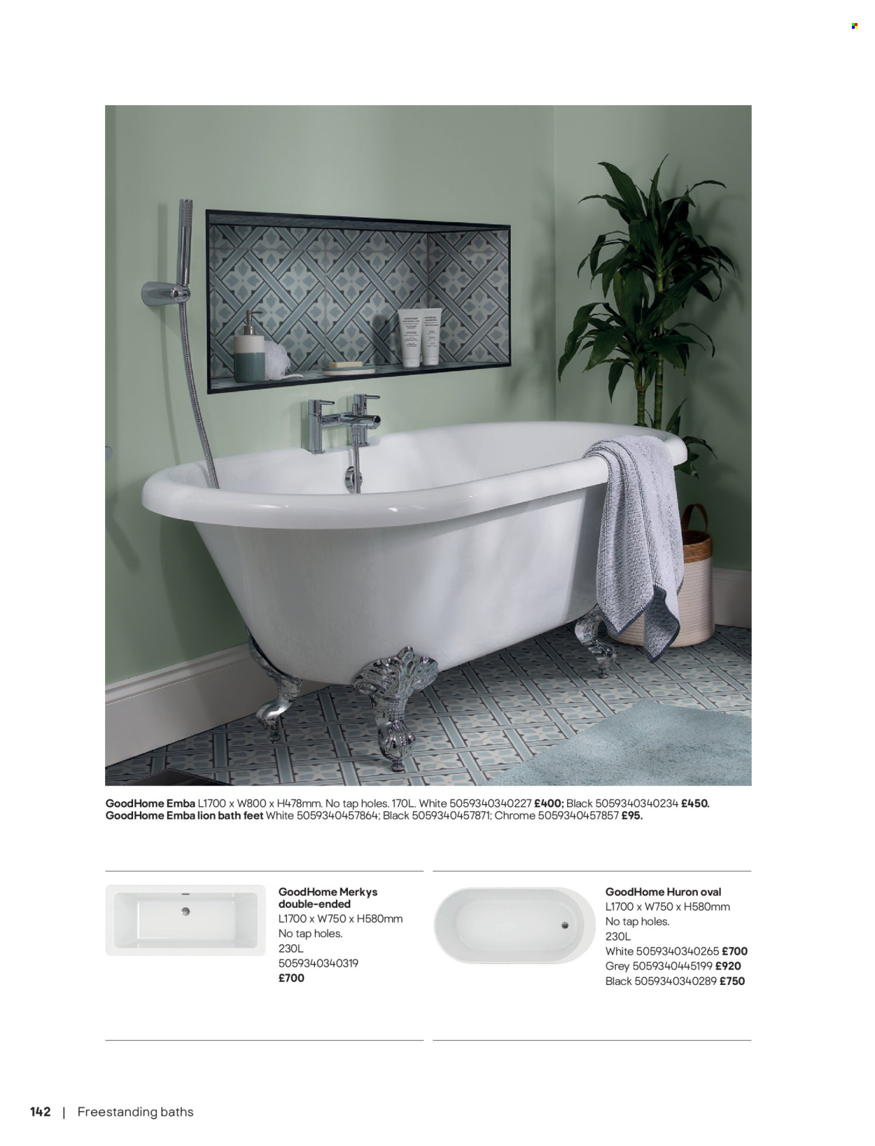 B&Q offer. Page 142
