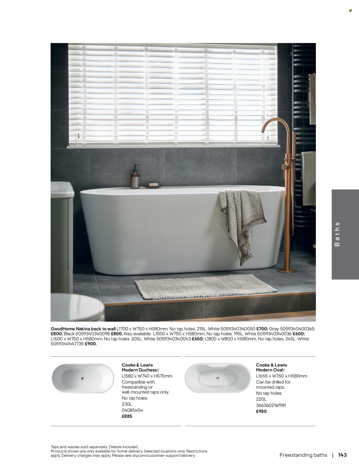 B&Q offer. Page 143