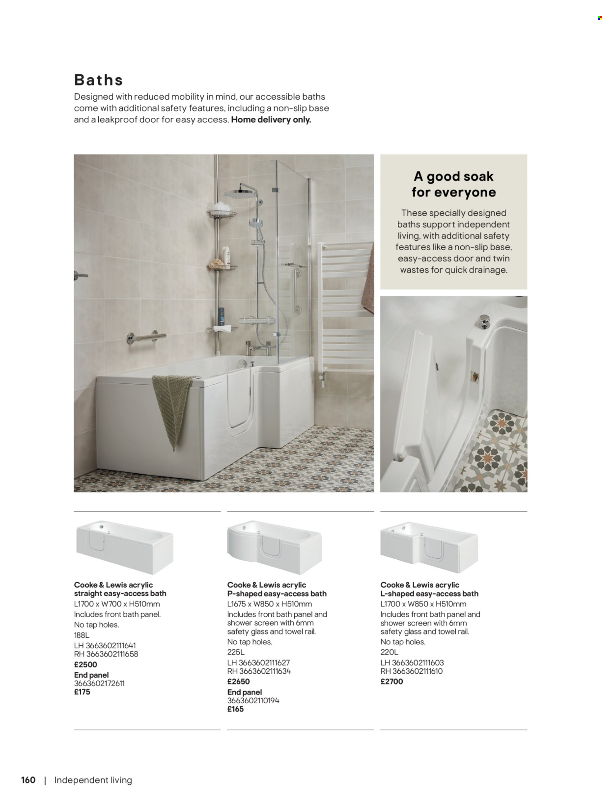 B&Q offer. Page 160