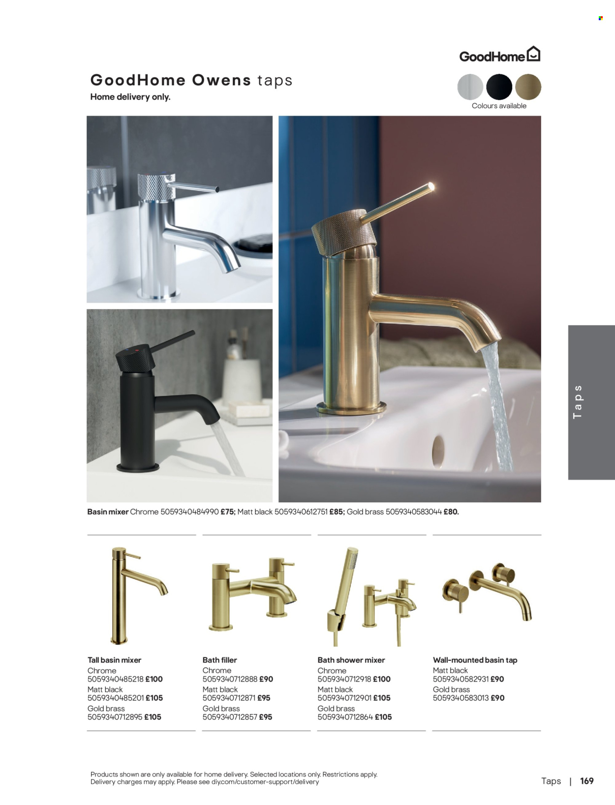 B&Q offer. Page 169