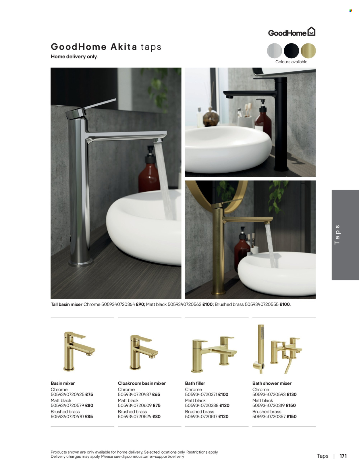 B&Q offer. Page 171