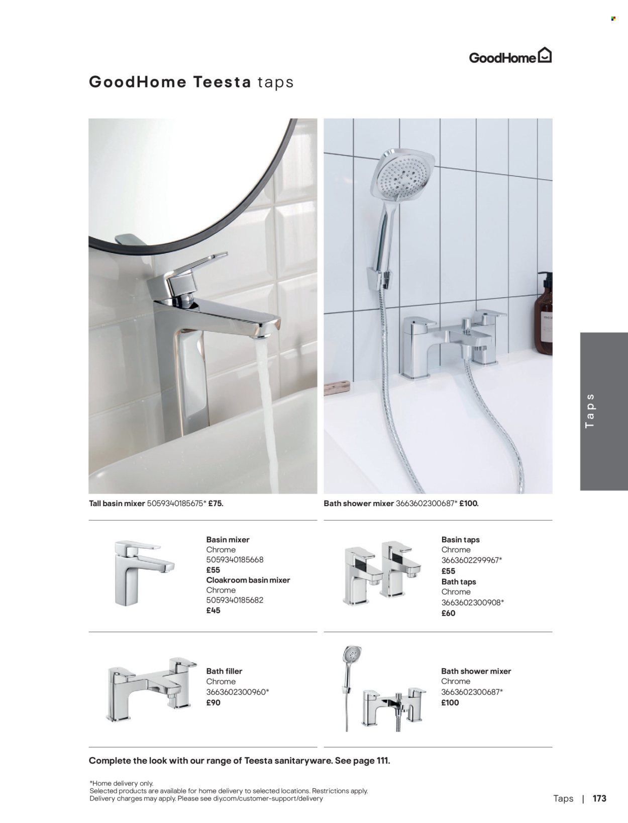 B&Q offer. Page 173
