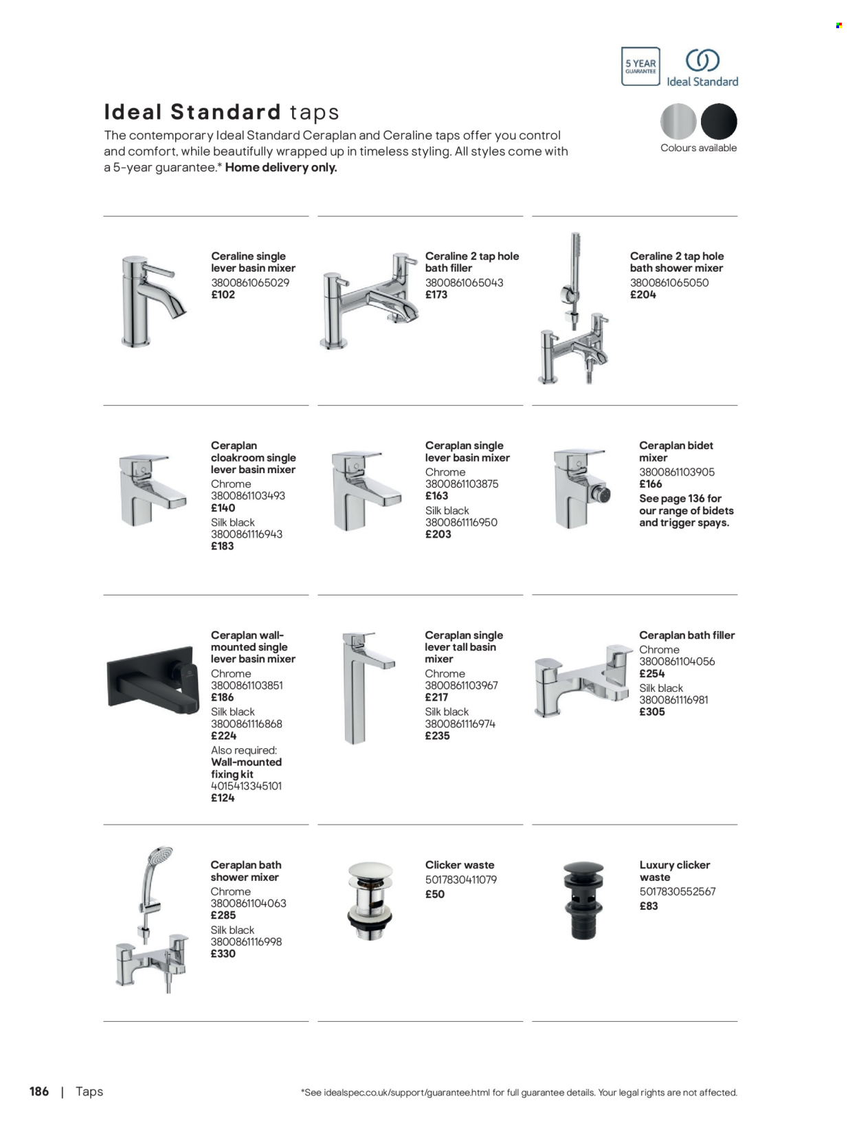 B&Q offer. Page 186