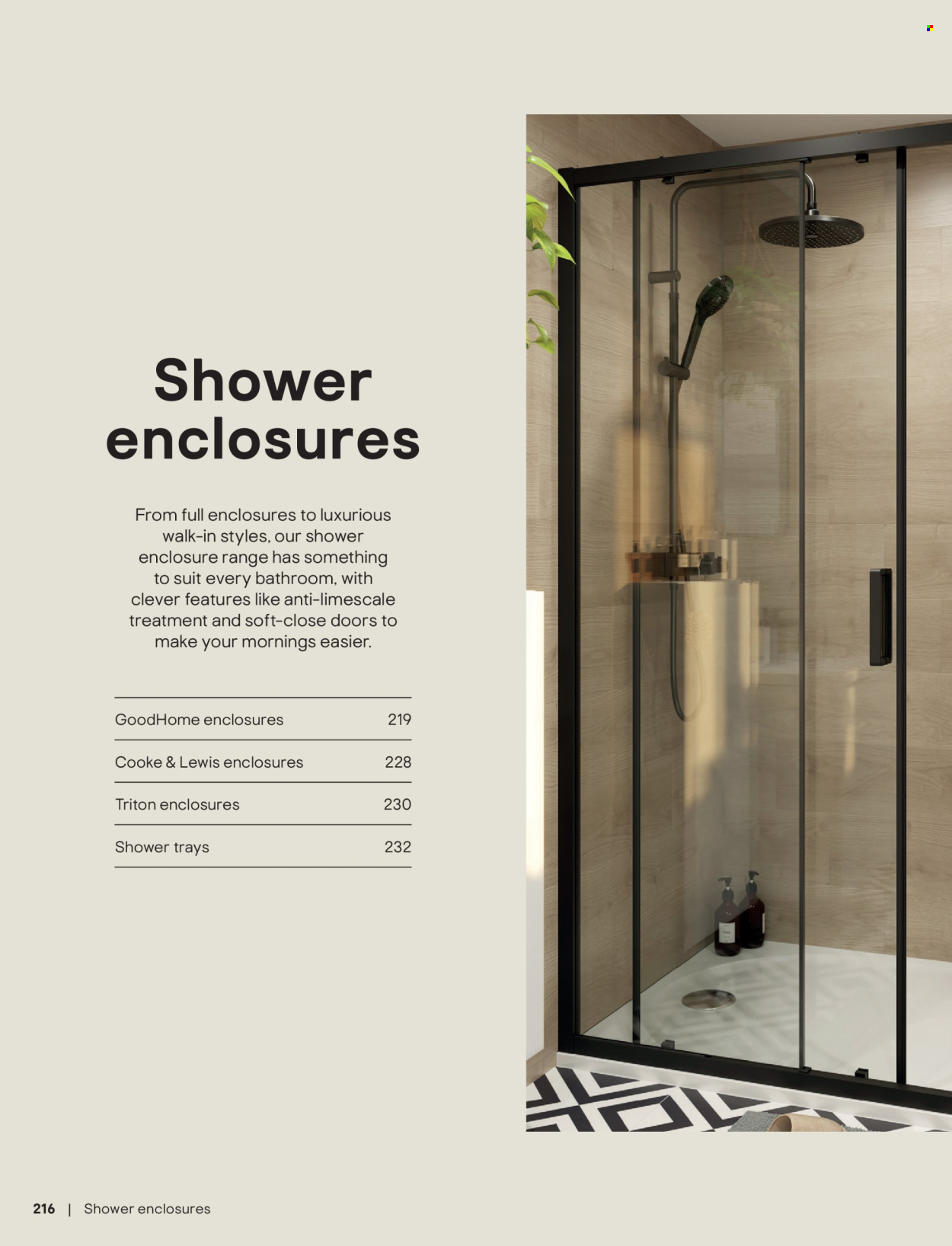 B&Q offer. Page 216
