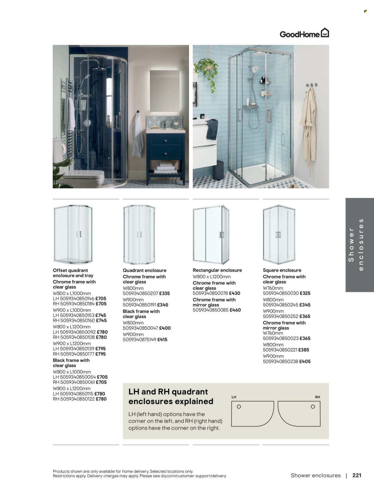 B&Q offer. Page 221
