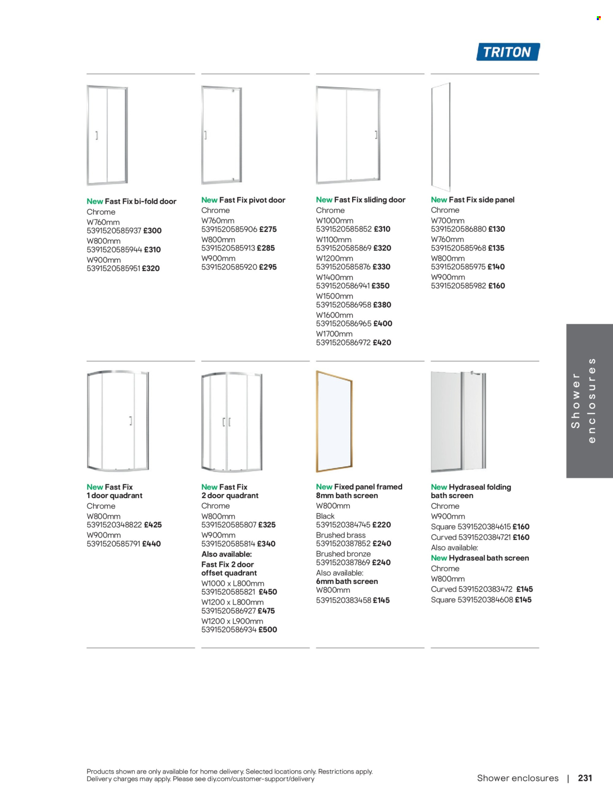 B&Q offer. Page 231
