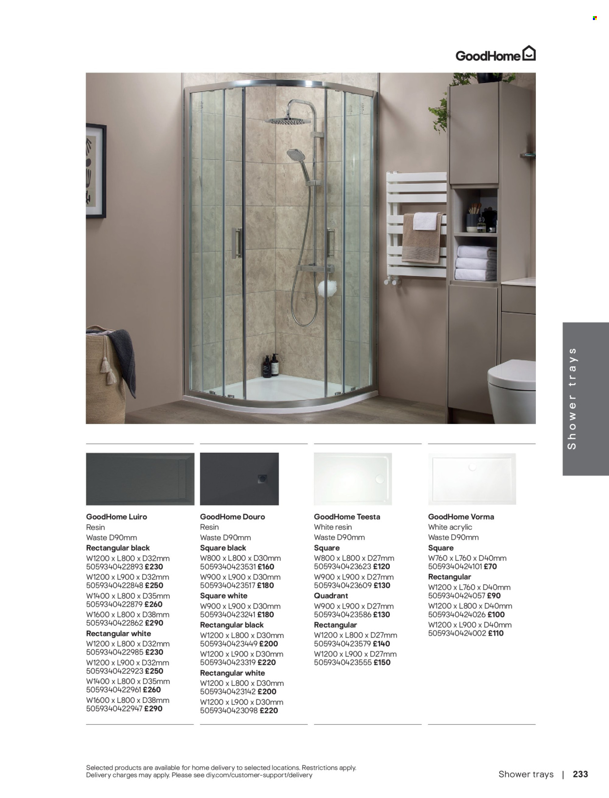 B&Q offer. Page 233