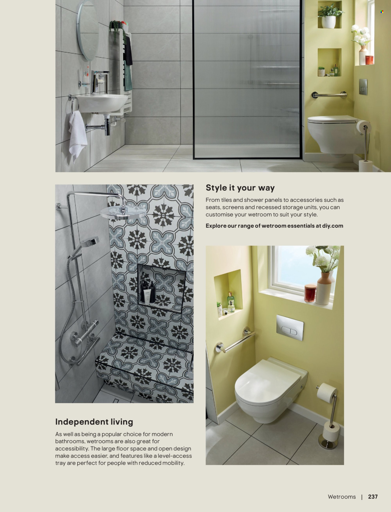 B&Q offer. Page 237