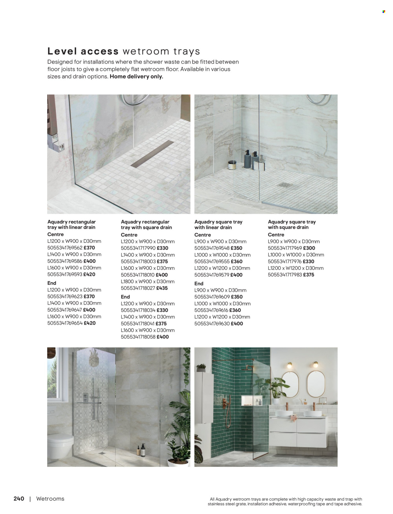 B&Q offer. Page 240