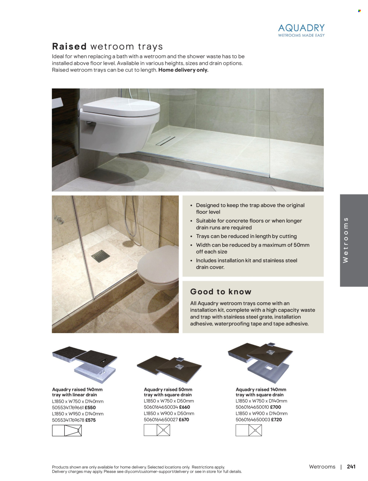 B&Q offer. Page 241