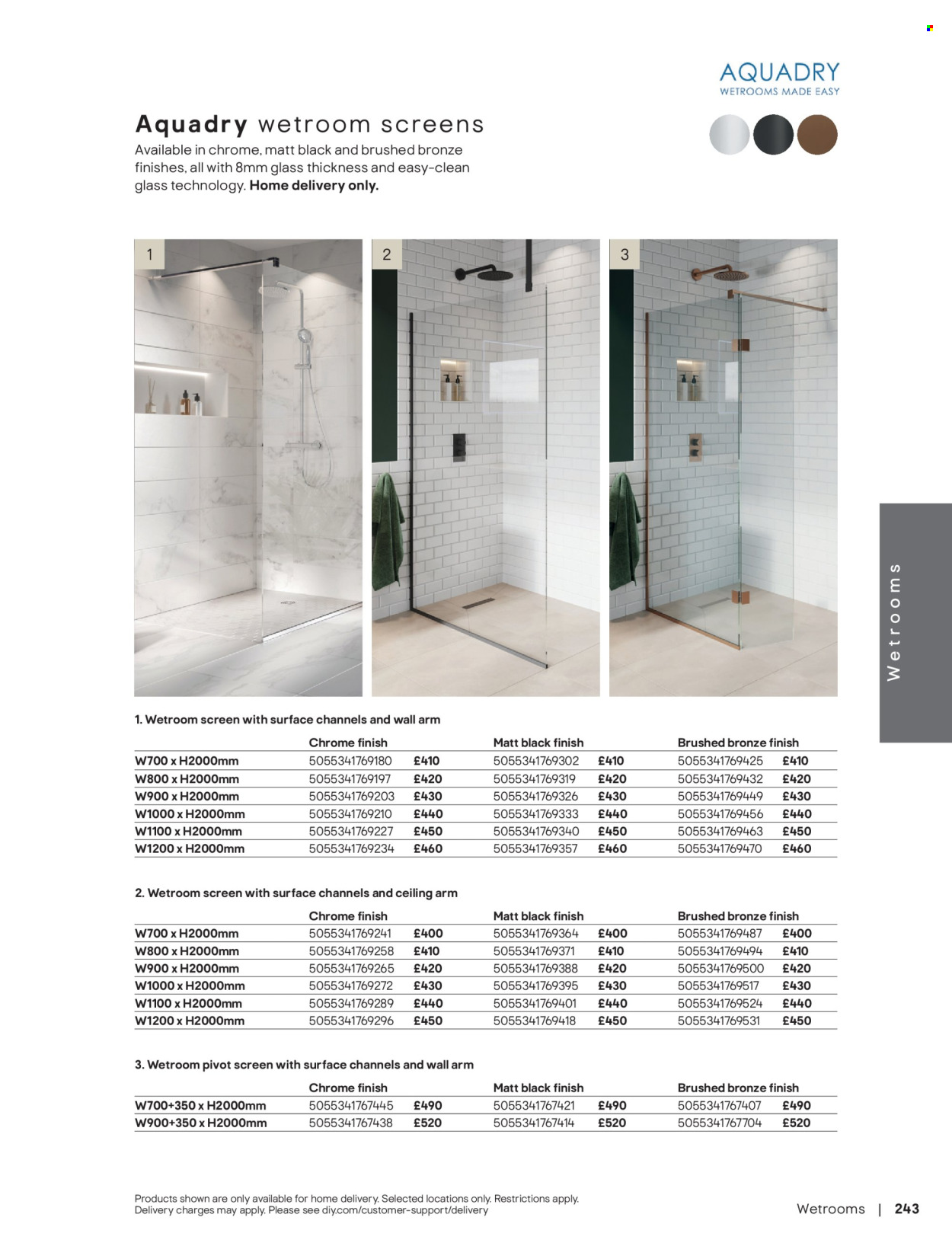 B&Q offer. Page 243