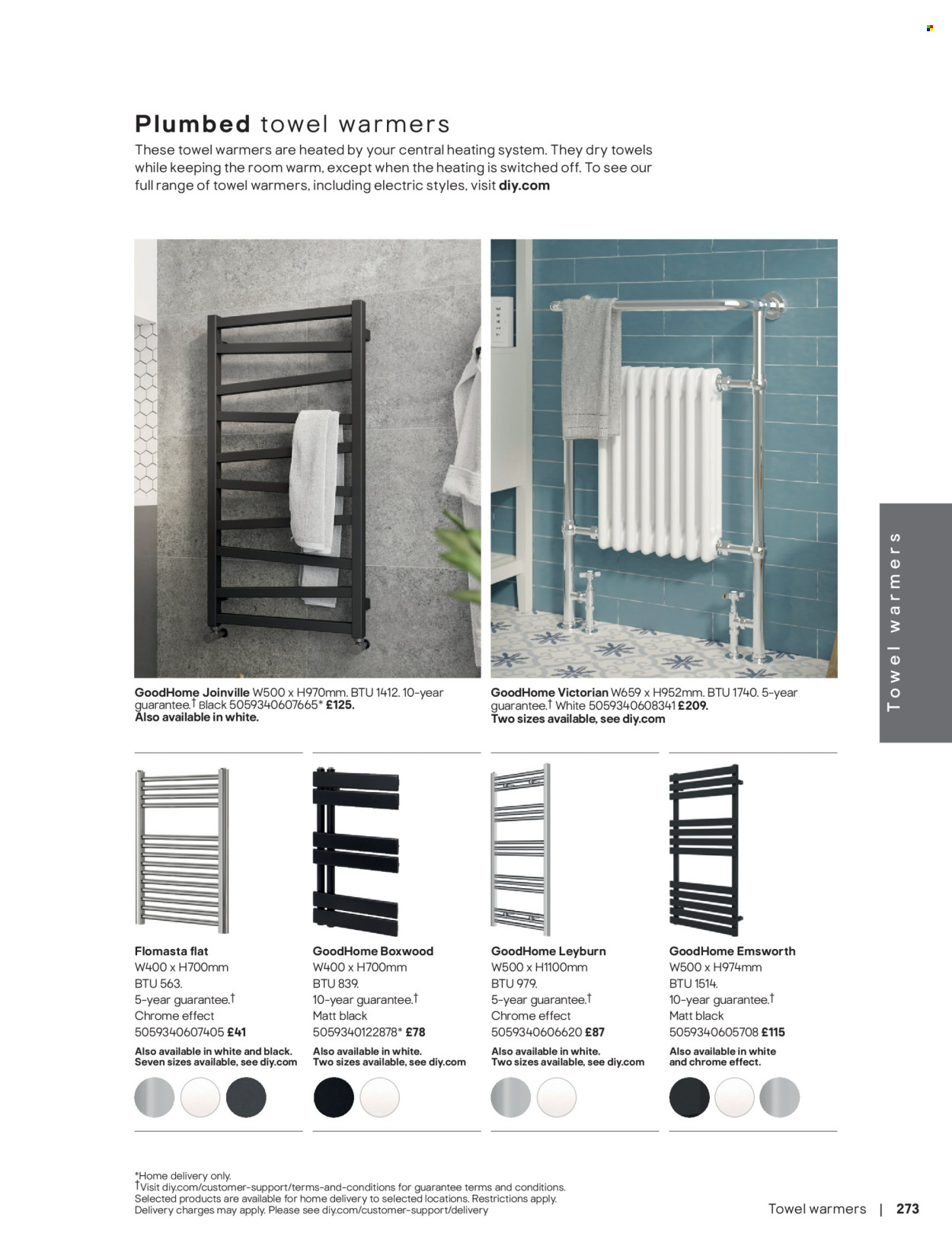 B&Q offer. Page 273