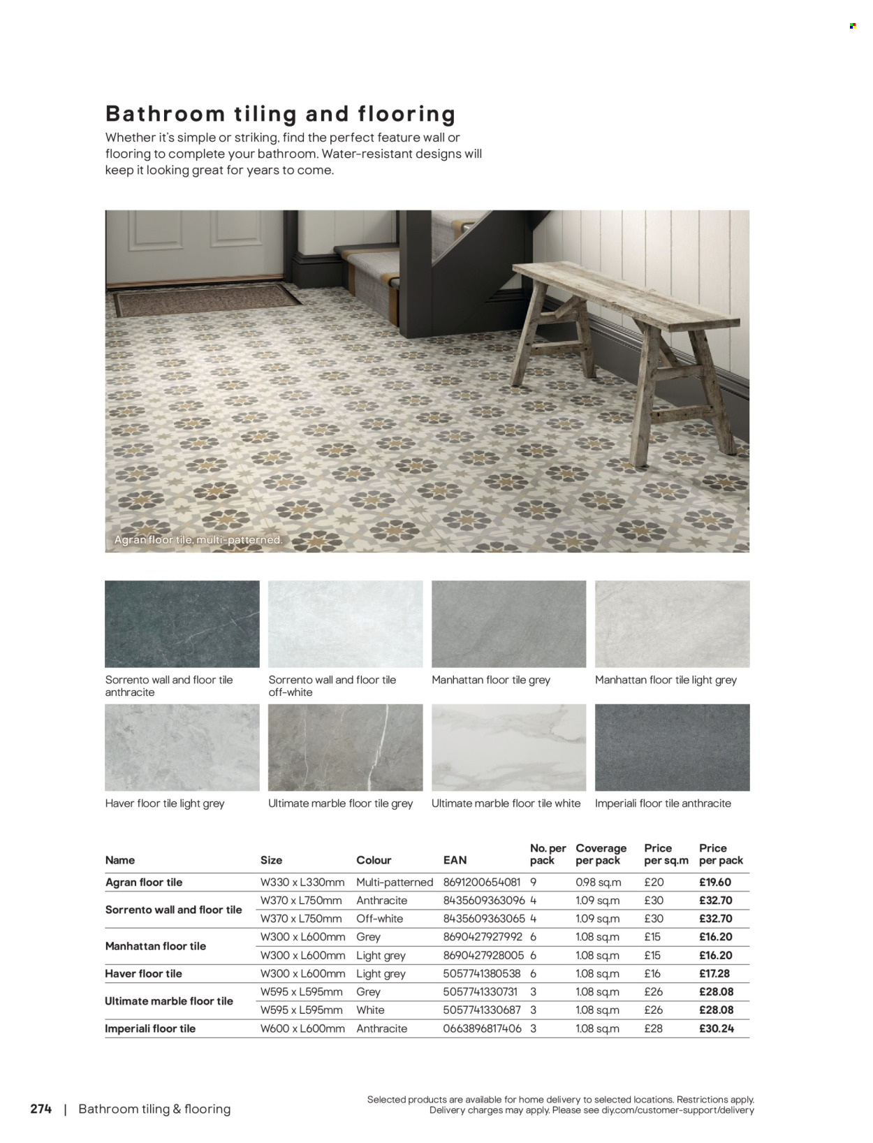 B&Q offer. Page 274