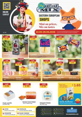 MyMINIMIX offer  - 22/06/2026 - 28/06/2026.
