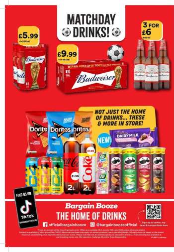 Bargain Booze offer  - 23/06/2026 - 20/07/2026.