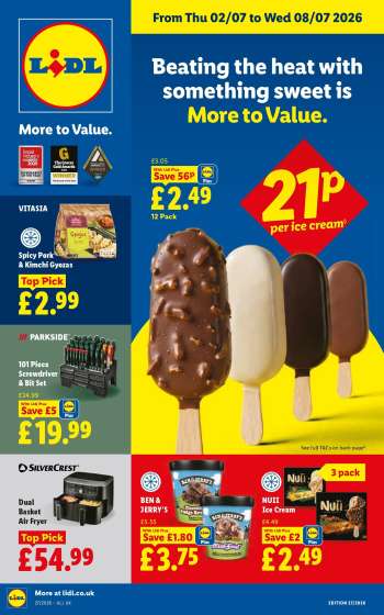 Lidl offer  - 02/07/2026 - 08/07/2026.