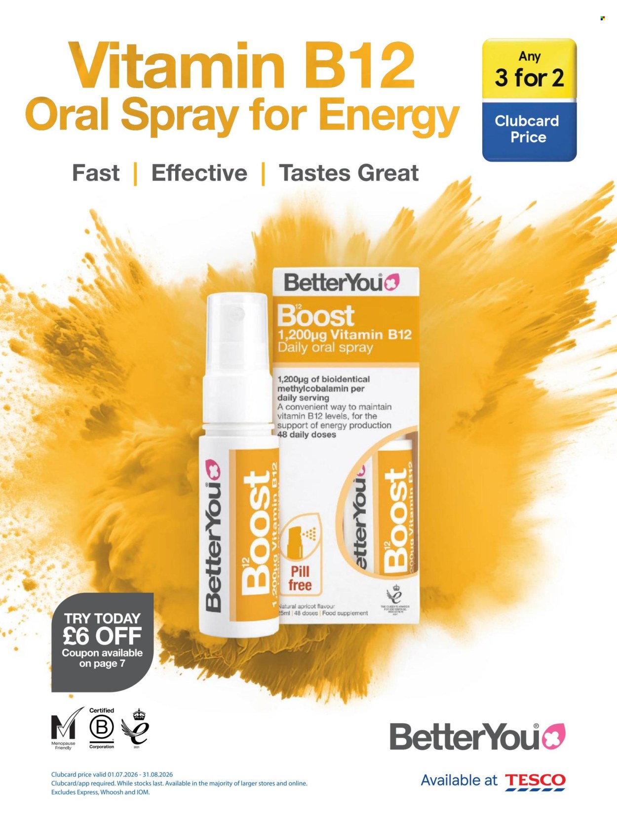 Tesco offer - 01/07/2026 - 31/08/2026. Page 72